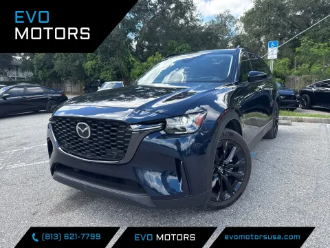 Blue 2025 Mazda CX-90 Premium Sport for sale in Seffner, FL