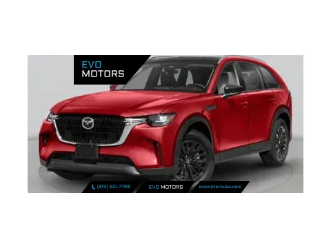 Blue 2025 Mazda CX-90 Premium Sport for sale in Seffner, FL