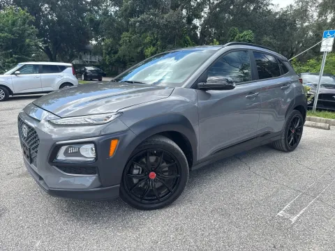 Another view of 2021 Hyundai Kona NIGHT for sale in Seffner, FL at Evo Motors