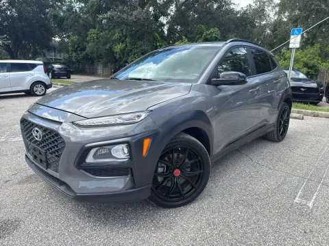 Photos of 2021 Hyundai Kona NIGHT for sale in Seffner, FL at Evo Motors