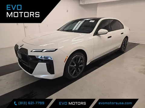 White 2024 BMW i7 xDrive60 * M SPORT PKG * PREM PKG * for sale in Seffner, FL