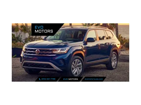 Black 2023 Volkswagen Atlas 2.0T SE w/Technology for sale in Seffner, FL