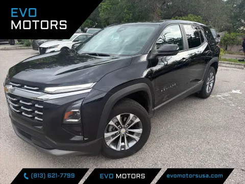 Black 2025 Chevrolet Equinox FWD LT for sale in Seffner, FL