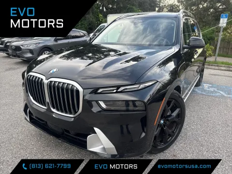 Black 2025 BMW X7 xDrive40i for sale in Seffner, FL