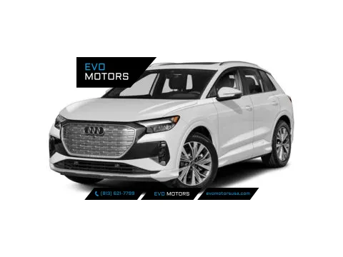 Black 2024 Audi Q4 e-tron Premium Plus for sale in Seffner, FL
