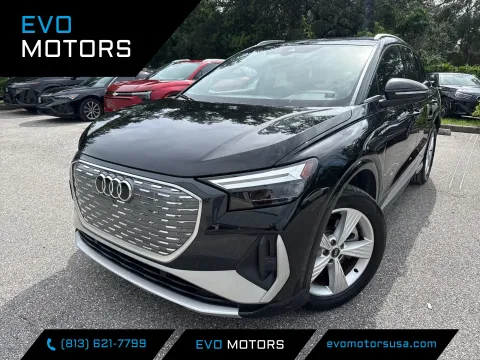 Black 2024 Audi Q4 e-tron Premium Plus 55 W/Convenience Package for sale in Seffner, FL