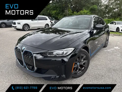 Black 2023 BMW i4 eDrive35 for sale in Seffner, FL