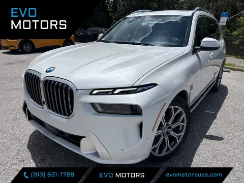 White 2025 BMW X7 xDrive40i for sale in Seffner, FL