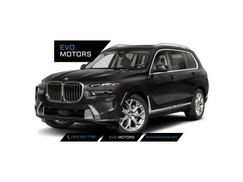 White 2025 BMW X7 xDrive40i for sale in Seffner, FL