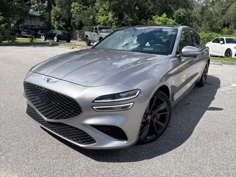 Another view of 2022 Genesis G70 3.3T SPORT PRESTIGE for sale in Seffner, FL at Evo Motors