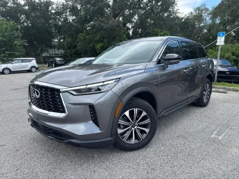 Photos of 2023 INFINITI QX60 PURE for sale in Seffner, FL at Evo Motors