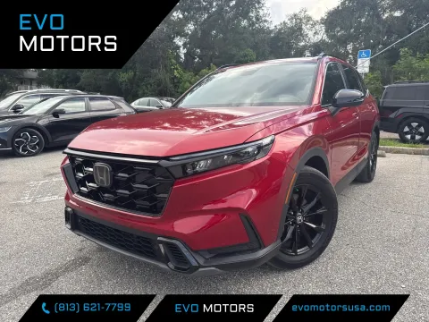 Red 2024 Honda CR-V Hybrid Sport-L for sale in Seffner, FL