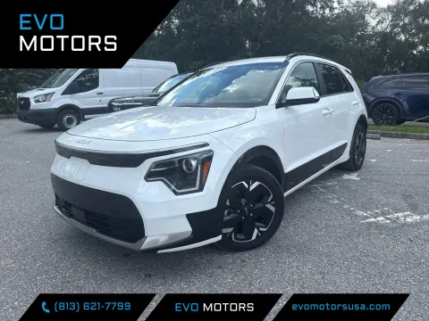 White 2023 Kia Niro EV Wind for sale in Seffner, FL