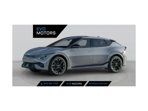 Gray 2025 Kia EV6 Light Long Range for sale in Seffner, FL