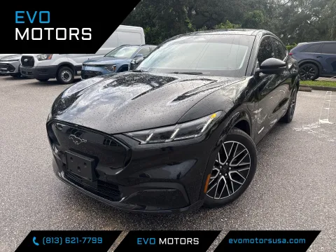 Black 2024 Ford Mustang Mach-E Premium for sale in Seffner, FL