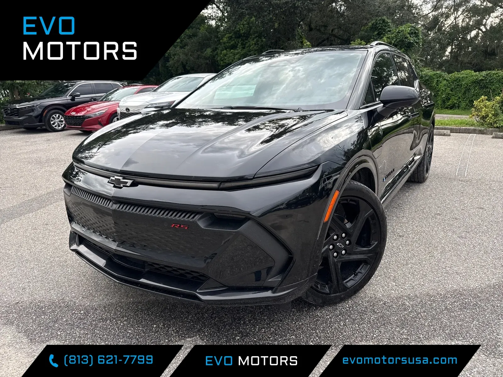 Black 2024 Chevrolet Equinox EV RS for sale in Seffner, FL