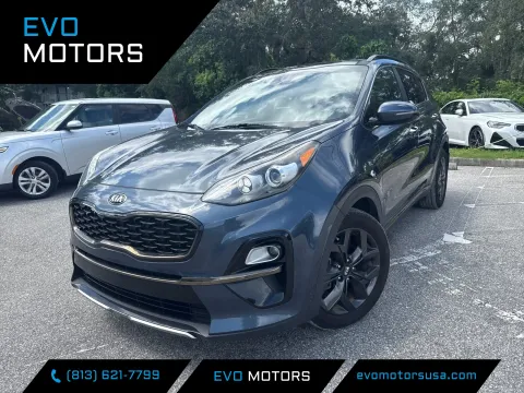 Blue 2020 Kia Sportage S for sale in Seffner, FL