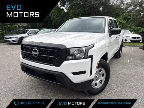 White 2024 Nissan Frontier S Crew Cab W/TECHNOLOGY PKG. for sale in Seffner, FL