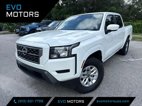 White 2024 Nissan Frontier SV Crew Cab Medium Bed for sale in Seffner, FL