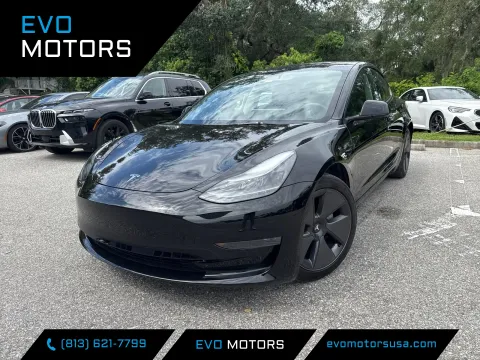 Black 2023 Tesla Model 3 for sale in Seffner, FL