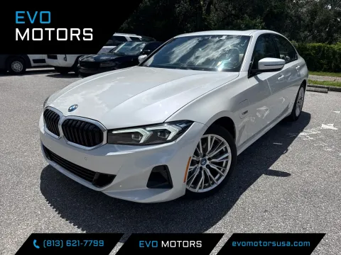 White 2023 BMW 3 Series 330e W/Premium Package for sale in Seffner, FL