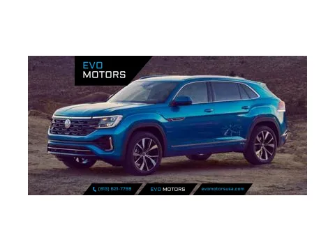 Blue 2024 Volkswagen Atlas Cross Sport 2.0T SE w/Technology for sale in Seffner, FL