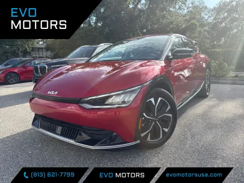 Red 2024 Kia EV6 Wind AWD w/LTHR. NAVI. for sale in Seffner, FL