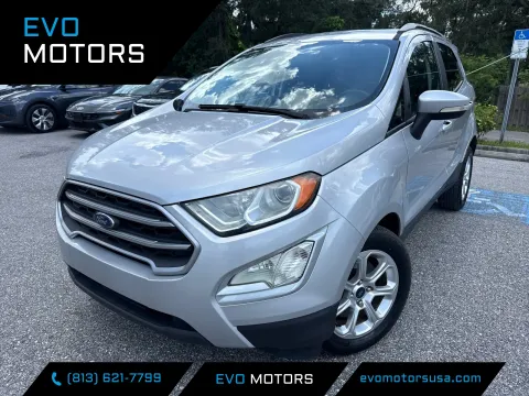 Silver 2020 Ford EcoSport SE for sale in Seffner, FL