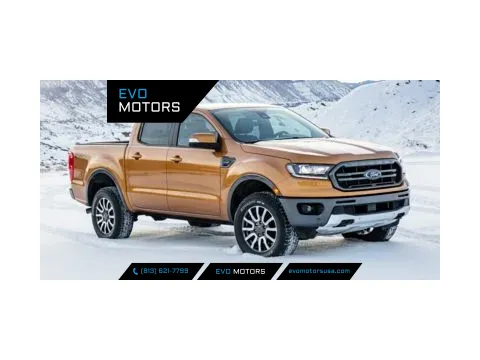 Gray 2019 Ford Ranger XLT Crew Cab Medium Bed for sale in Seffner, FL