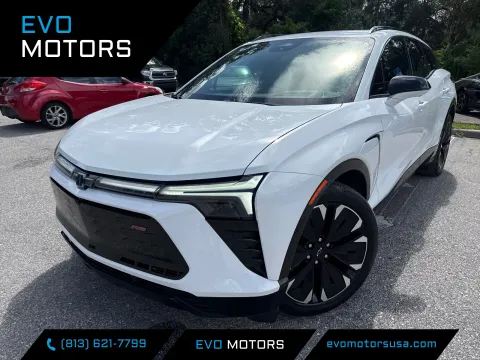 White 2024 Chevrolet Blazer EV eAWD RS for sale in Seffner, FL