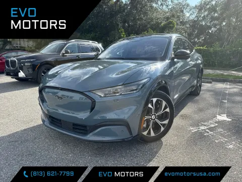 Blue 2023 Ford Mustang Mach-E Premium W/EXTENDED RANGE BATTERY for sale in Seffner, FL