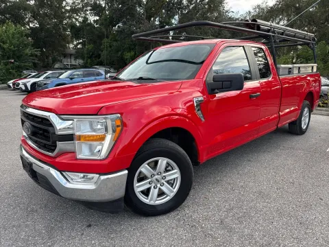 Photos of 2022 Ford F-150 XLT Extended Cab Long Bed w/Rear Doors for sale in Seffner, FL at Evo Motors