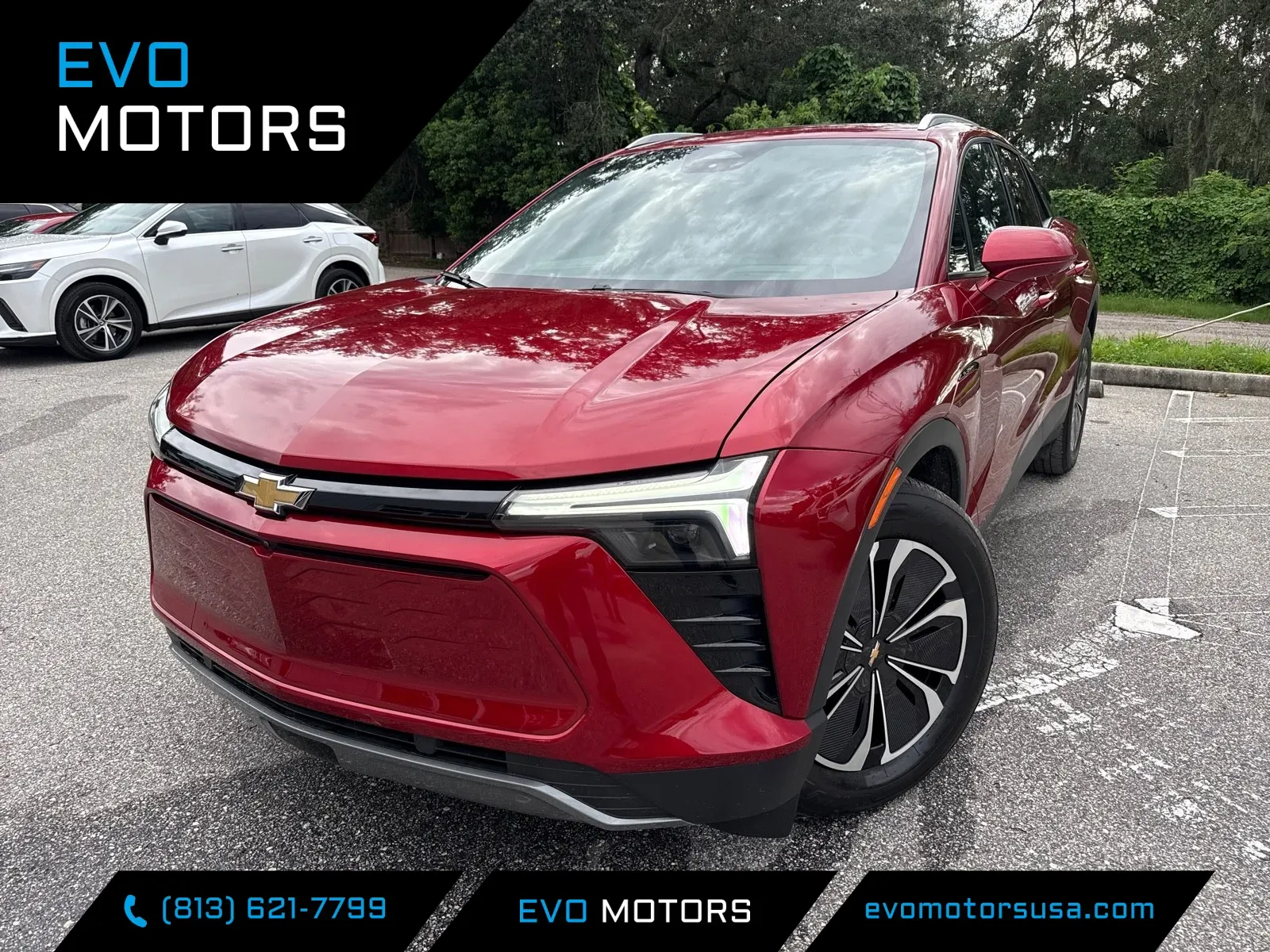 Red 2024 Chevrolet Blazer EV eAWD LT for sale in Seffner, FL