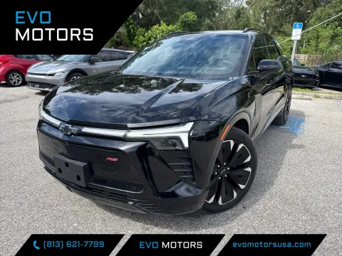 Black 2024 Chevrolet Blazer EV eAWD RS for sale in Seffner, FL