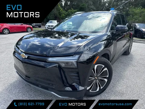 Black 2024 Chevrolet Blazer EV eAWD LT for sale in Seffner, FL