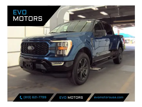 Blue 2023 Ford F-150 XLT Crew Cab 4X4 V8 HERITAGE EDITION W/SPORT APPEARANCE PKG. for sale in Seffner, FL