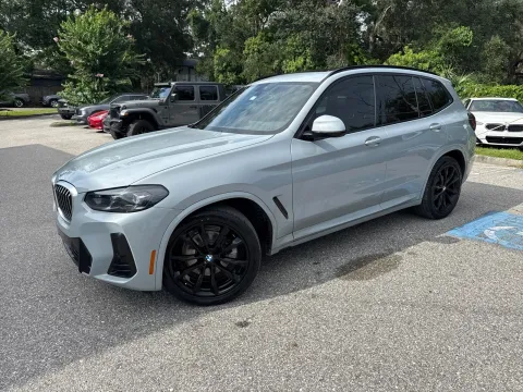 Another view of 2022 BMW X3 sDrive30i M Sport w/PREMIUM PKG. TACORA RED SEATS for sale in Seffner, FL at Evo Motors