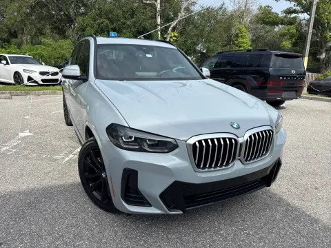 More photos of 2022 BMW X3 sDrive30i M Sport w/PREMIUM PKG. TACORA RED SEATS at Evo Motors, FL