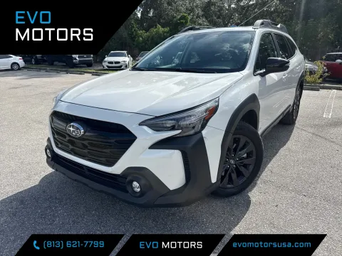 White 2025 Subaru Outback Onyx Edition AWD for sale in Seffner, FL