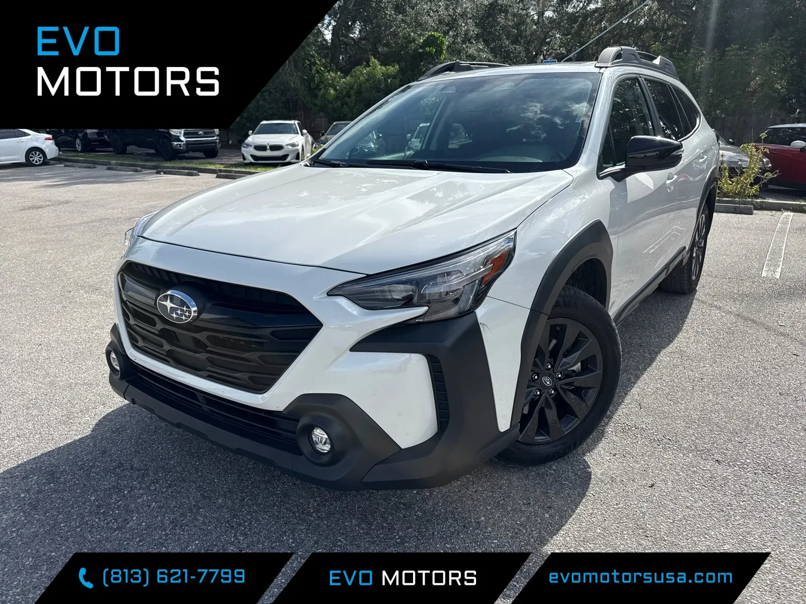 White 2025 Subaru Outback Onyx Edition AWD for sale in Seffner, FL