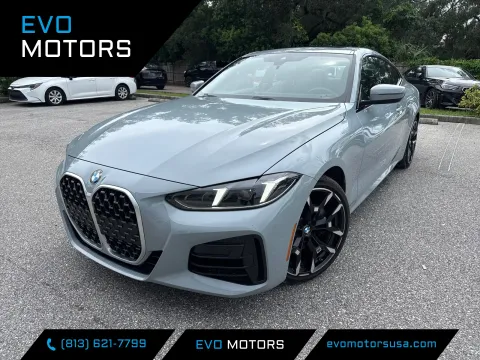 Gray 2026 BMW 4 Series 430i xDrive COUPE MSPORT W/PREMIUM PACKAGE for sale in Seffner, FL