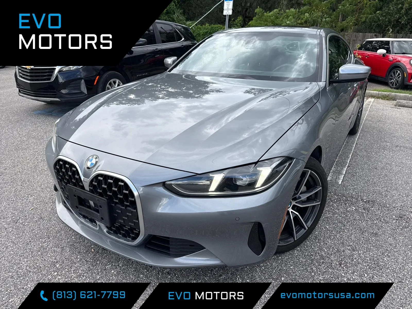 Gray 2026 BMW 4 Series 430i xDrive COUPE w/PREMIUM PACKAGE for sale in Seffner, FL