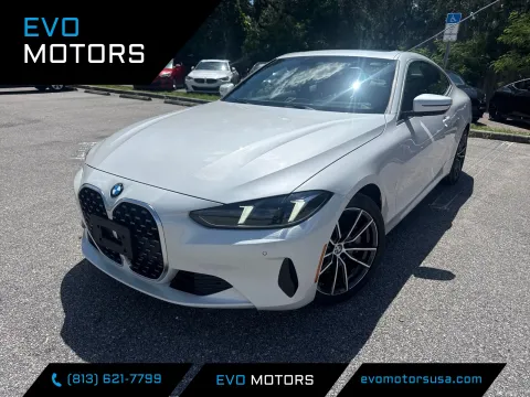 White 2026 BMW 4 Series 430i xDrive COUPE w/PREMIUM PACKAGE for sale in Seffner, FL