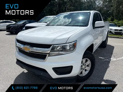 White 2019 Chevrolet Colorado 4WD Work Truck for sale in Seffner, FL