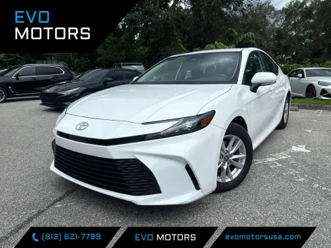 White 2025 Toyota Camry LE for sale in Seffner, FL