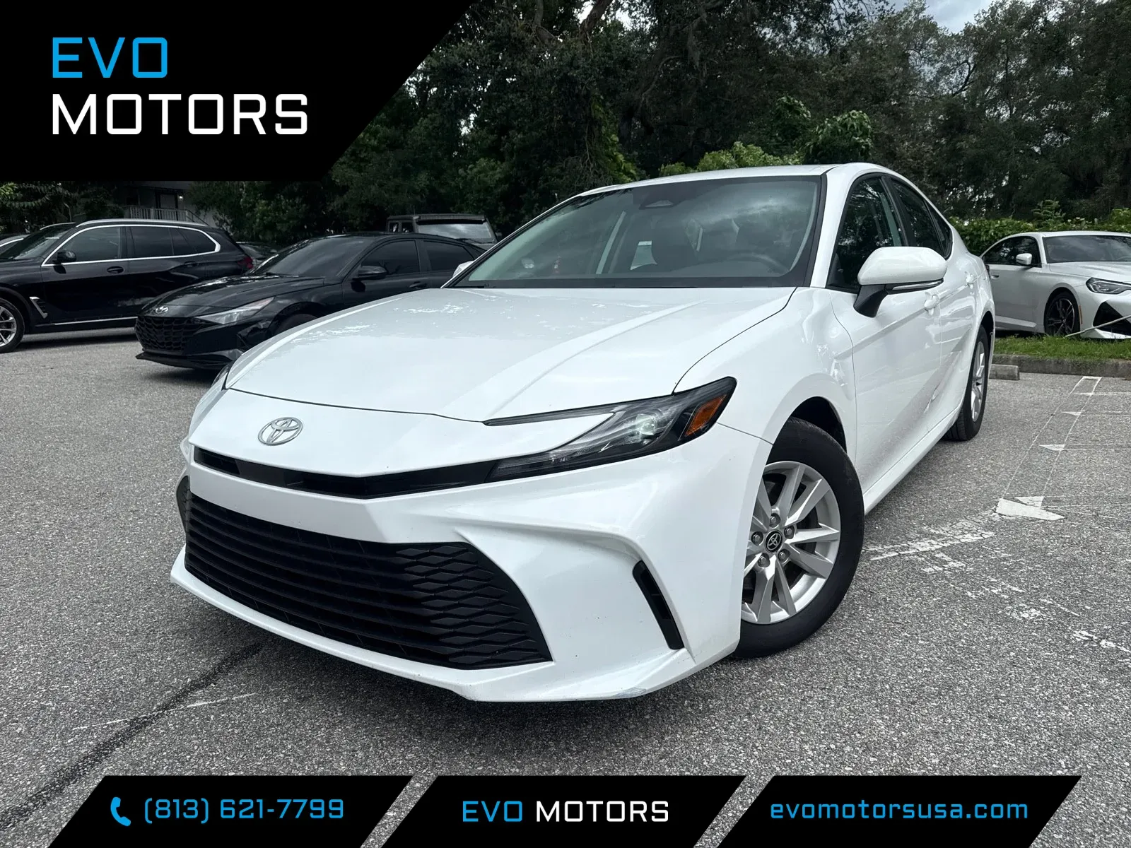 White 2025 Toyota Camry LE for sale in Seffner, FL