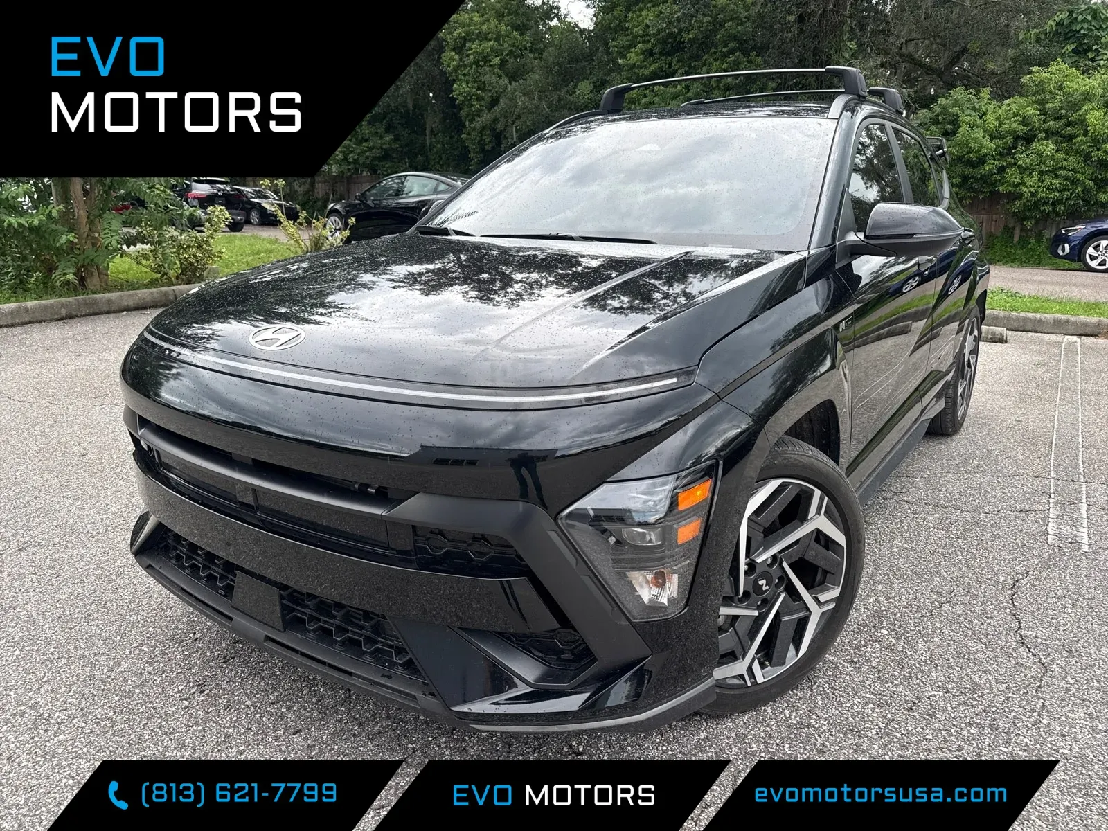 Black 2025 Hyundai Kona N Line S for sale in Seffner, FL