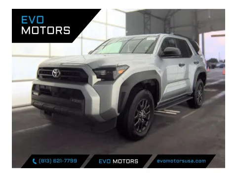 Silver 2025 Toyota 4Runner SR5 4WD for sale in Seffner, FL