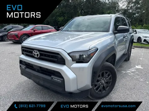 Silver 2025 Toyota 4Runner SR5 4WD for sale in Seffner, FL
