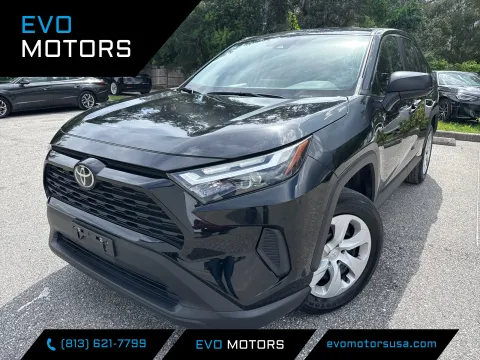 Black 2025 Toyota RAV4 LE for sale in Seffner, FL